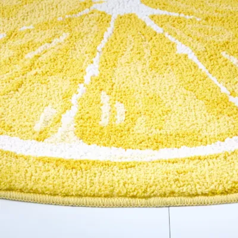 Town And Country Lemon Bath Rug
