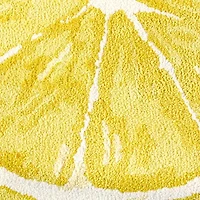 Town And Country Lemon Bath Rug