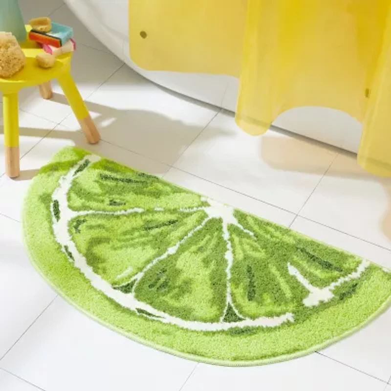 Town And Country Lime Bath Rug