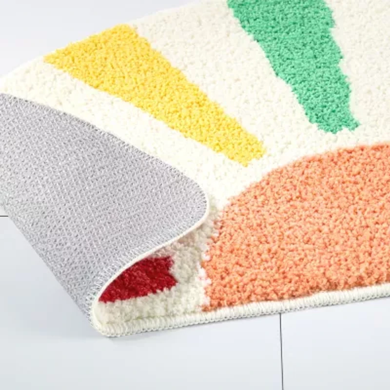 Town And Country Rainbow Bath Rug