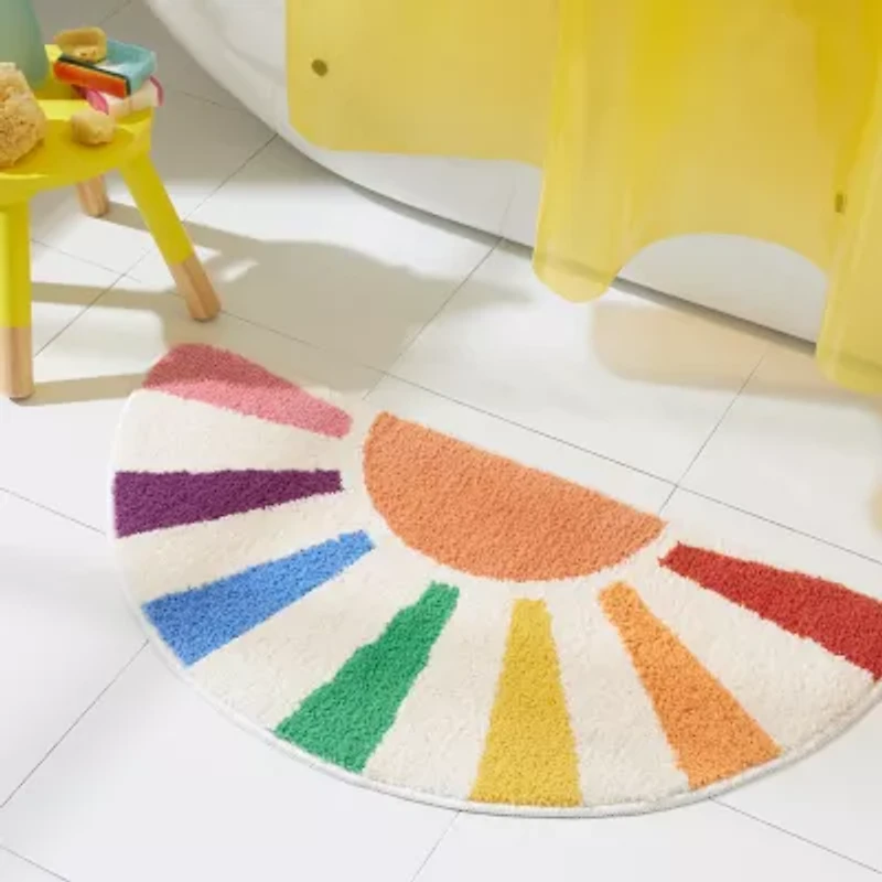 Town And Country Rainbow Bath Rug