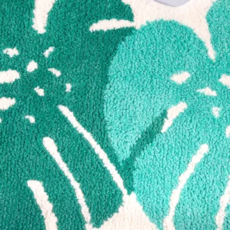 Town And Country Monstera Bath Rug