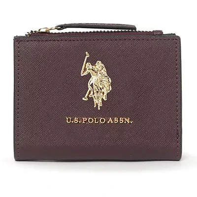 U.S. Polo Assn. Zip Womens Bifold Wallet
