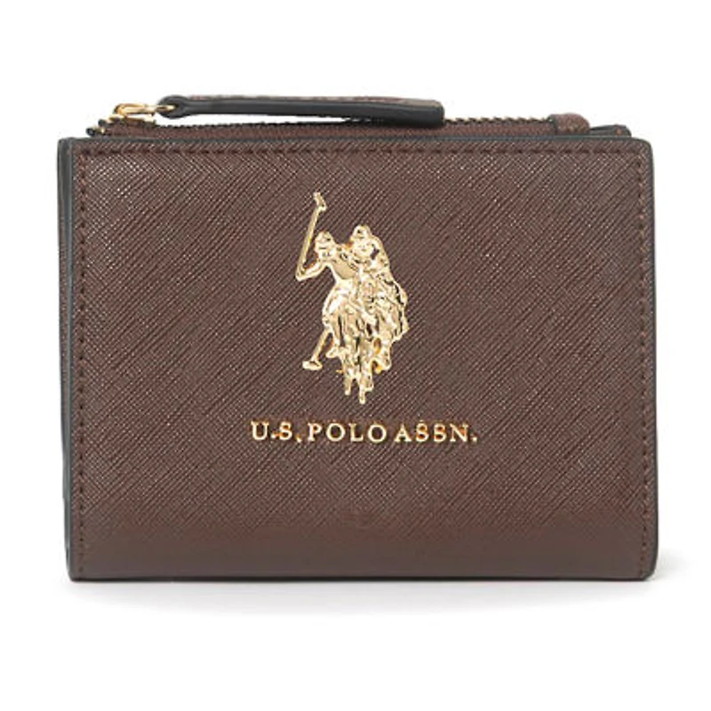 U.S. Polo Assn. Zip Womens Bifold Wallet
