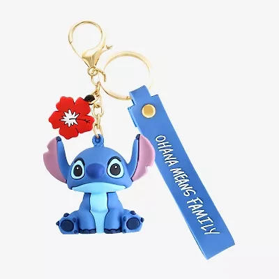 Ohana Lilo & Stitch Flower Key Chain