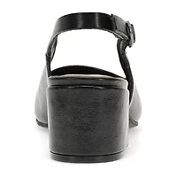 Baretraps Ester Womens Square Closed Toe Mules