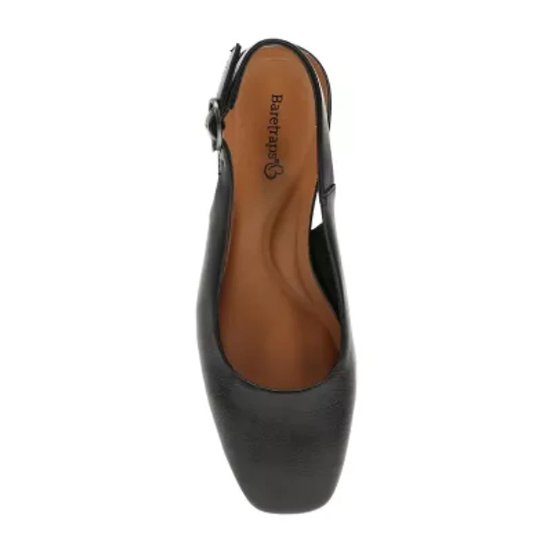 Baretraps Ester Womens Square Closed Toe Mules