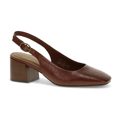 Baretraps Ester Womens Square Closed Toe Mules