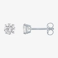 Yes, Please! Womens Lab Created White Sapphire Sterling Silver 3 Pair Jewelry Set
