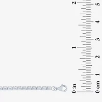 Yes, Please! Womens Lab Created White Sapphire Sterling Silver Tennis Bracelet