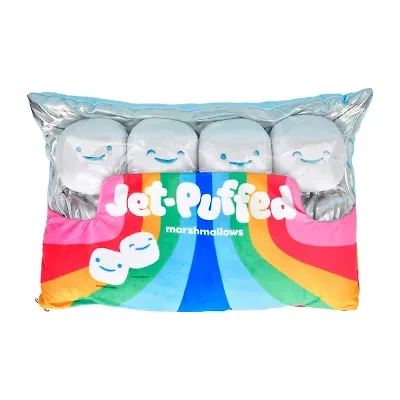 Iscream Marshmallows Plush Pillow