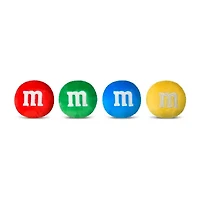 Iscream M&Ms Fleece Plush Pillow