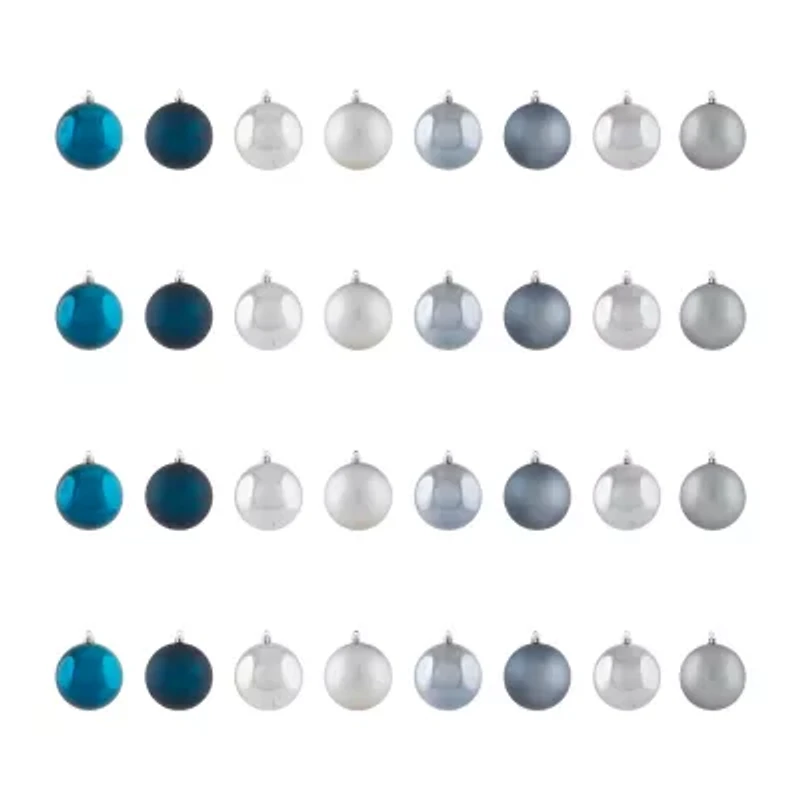 Northlight 2-Finish Ball 32-pc. Christmas Ornament