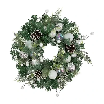 Northlight Pine Berry And Ornament Wreath