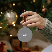 Northlight 3 -Finish Ball 100-pc. Christmas Ornament