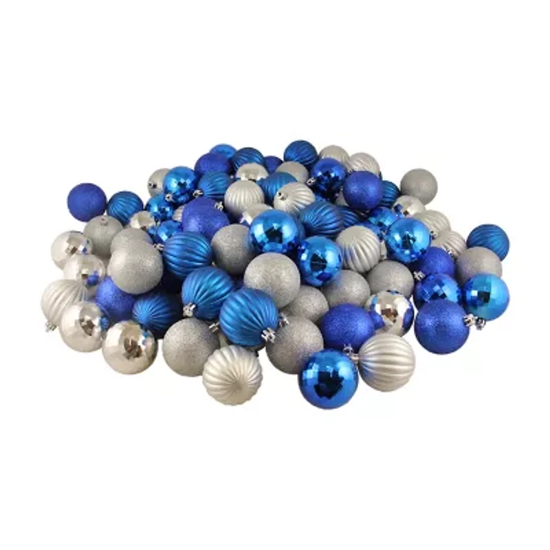 Northlight 3 -Finish Ball 100-pc. Christmas Ornament