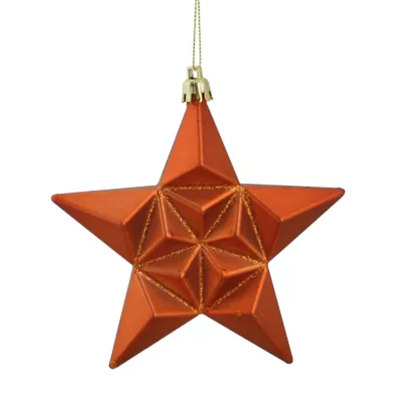 Northlight Glittered Star 12-pc. Christmas Ornament