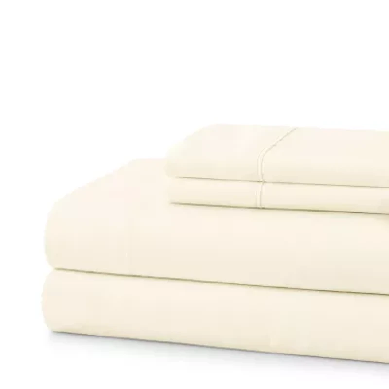 Sweet Home Collection™ 400 Thread Count 100% Cotton Solid Sheet Set