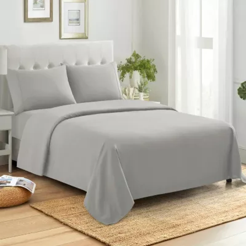 Sweet Home Collection™ 400 Thread Count 100% Cotton Solid Sheet Set