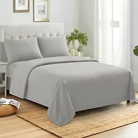 Sweet Home Collection™ 400 Thread Count 100% Cotton Solid Sheet Set