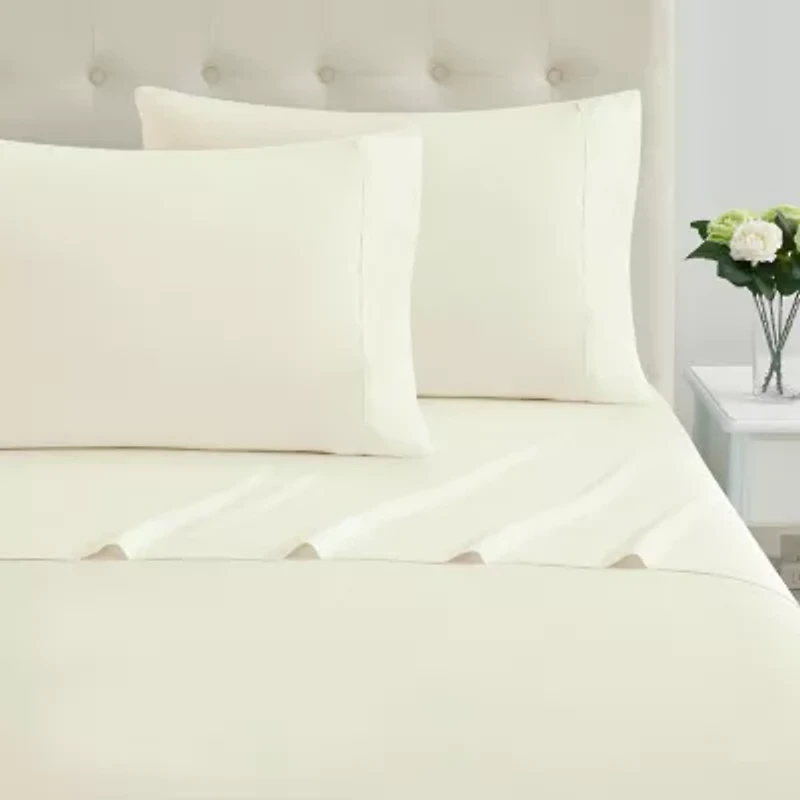 Sweet Home Collection™ 400 Thread Count 100% Cotton Solid Sheet Set