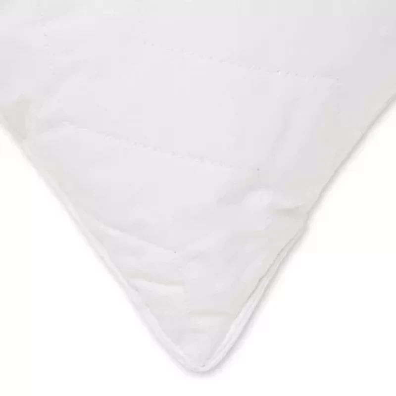 Ella Jayne Down Alternative Poly Gel, 100% Cotton Shell 2 Pack Medium Density Bed Pillow