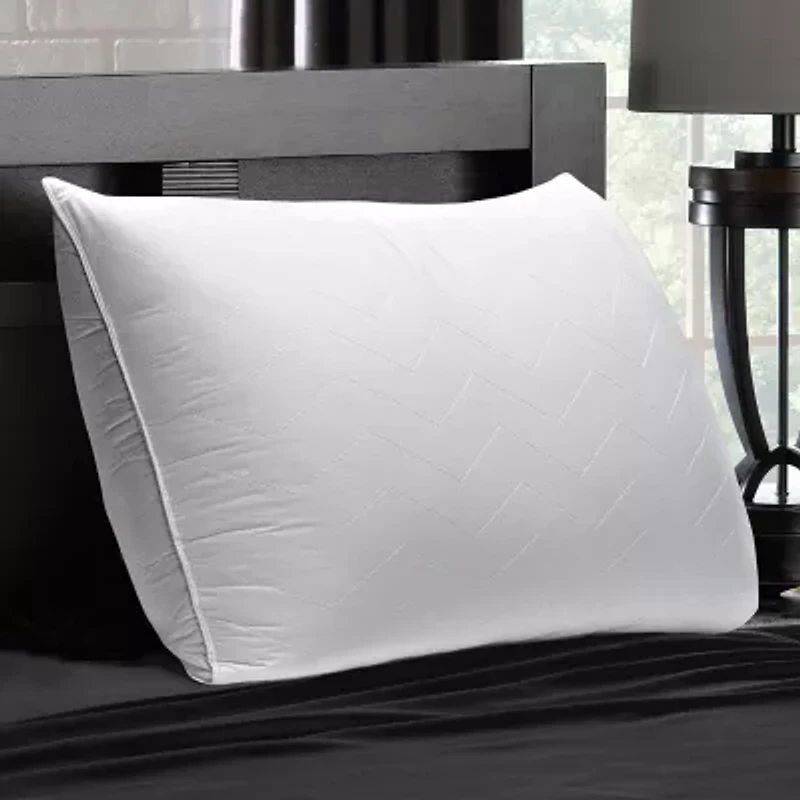 Ella Jayne Down Alternative Poly Gel, 100% Cotton Shell 2 Pack Medium Density Bed Pillow
