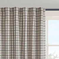 Madison Park Salford Rod Pocket Light-Filtering Single Curtain Panel