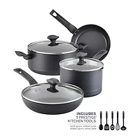 Farberware Power Base 12-pc. Cookware Set