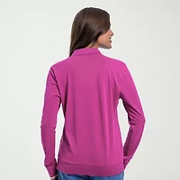 Antigua Fall 2025 Womens Mock Neck Active Quarter-Zip Pullover