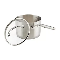 Kitchen Aid Stainless Steel 3-Ply Base 3-qt. Covered Sauce Pan