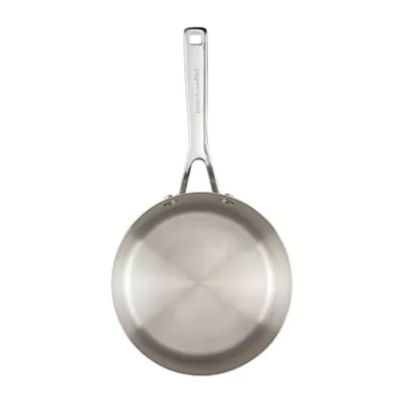 Kitchen Aid Stainless Steel 3-Ply Base 3-qt. Covered Sauce Pan