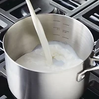Kitchen Aid Stainless Steel 3-Ply Base 3-qt. Covered Sauce Pan