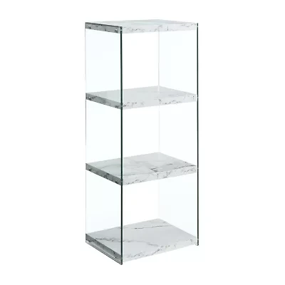 Convenience Concepts Soho 4-Tier Tower Bookcase