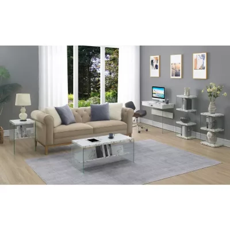Convenience Concepts Soho 4-Tier Tower Bookcase