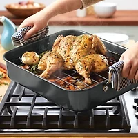 Rachael Ray 16X13 Roaster with Rack