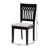Genesis 2-pc. Dining Chair