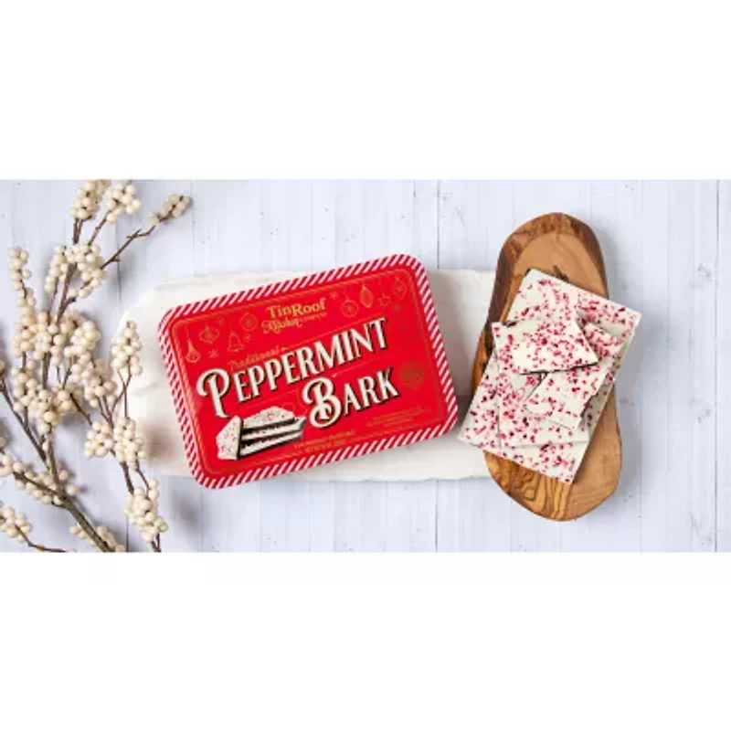 Tin Roof Kitchen Company Milk Chocolate Traditional Peppermint Bark