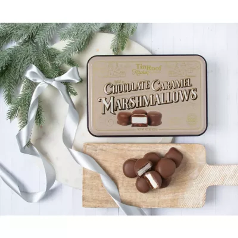 Tin Roof Kitchen Company Milk Chocolate Caramel Marshmallows Tin