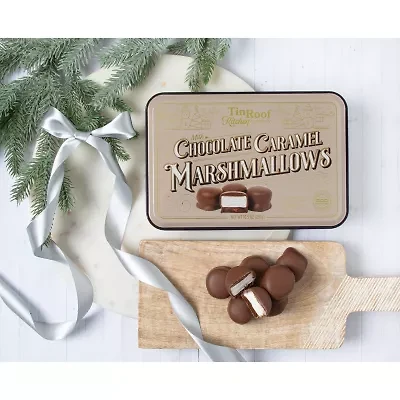 Tin Roof Kitchen Company Milk Chocolate Caramel Marshmallows Tin