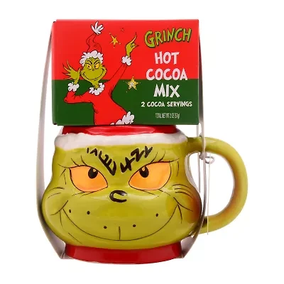 Dr. Seuss Grinch Hot Cocoa Mug Set