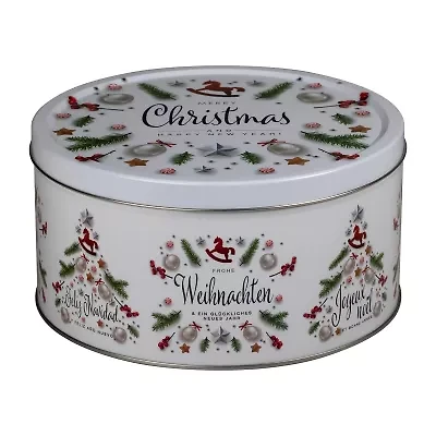 Holiday Butter Cookie Tin