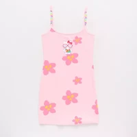 Womens Sleeveless Hello Kitty Juniors Bodycon Dress