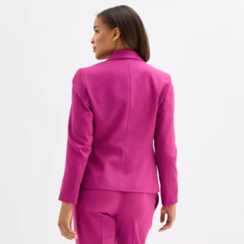 Black Label by Evan-Picone Womens Classic Fit Suit Jacket