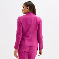 Black Label by Evan-Picone Womens Classic Fit Suit Jacket