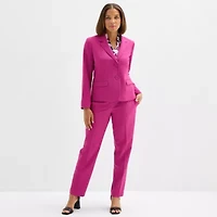 Black Label by Evan-Picone Womens Classic Fit Suit Jacket