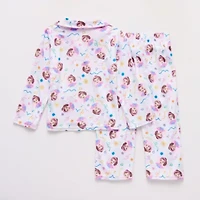 Ms. Rachel Toddler Girls Fleece Long Sleeve 2-pc. Pajama Sets