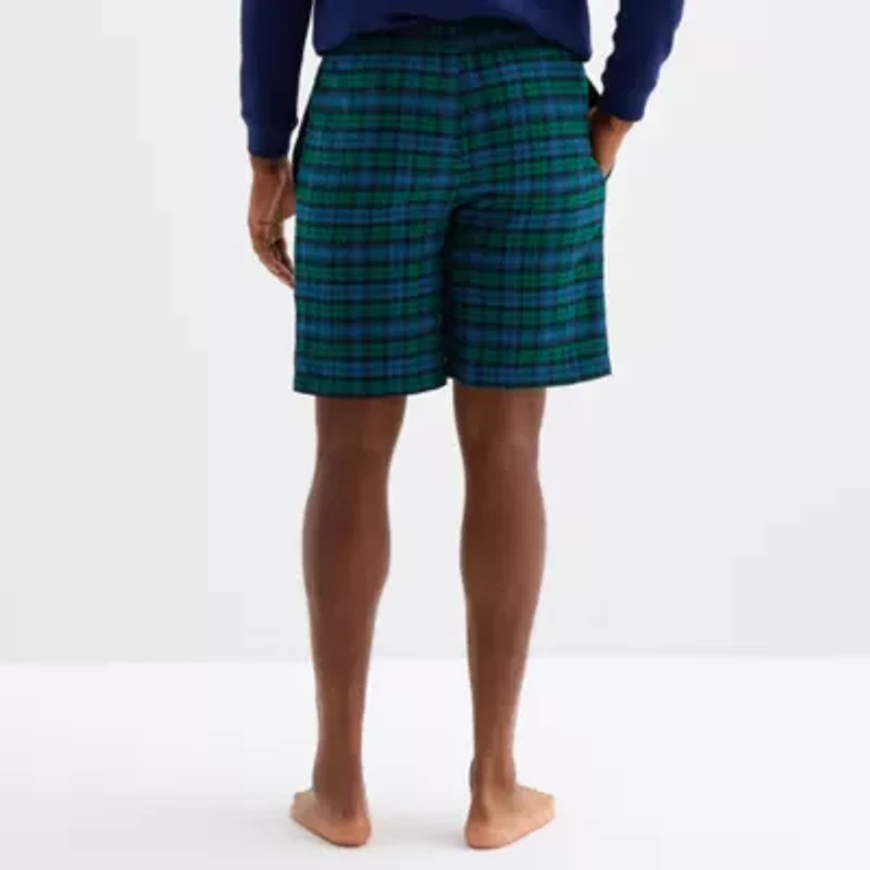 St. John's Bay Mens Flannel Pajama Shorts