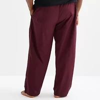 St. John's Bay Mens Big and Tall Poplin Pajama Pants