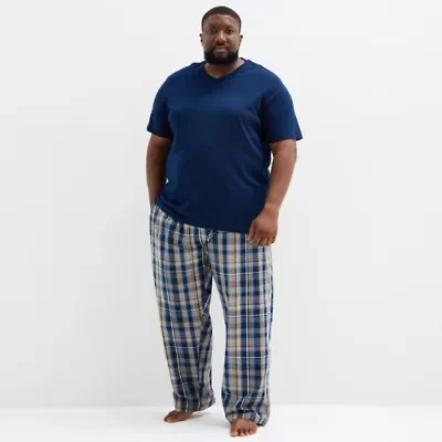 St. John's Bay Mens Poplin Big Pajama Pants